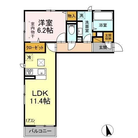 ルミナス　コートの間取り