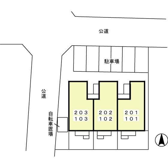 メゾン・オーブの区画図
