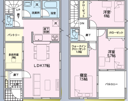 三島市中第３　全５棟　４号棟