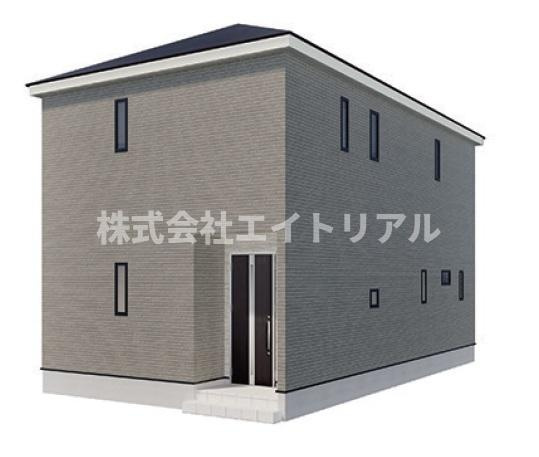 可児市下恵土　第9　新築戸建　全4棟の外観パース|外観イメージ