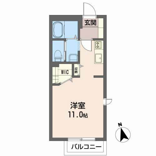 シャーメゾン・ステラ Ａの間取り