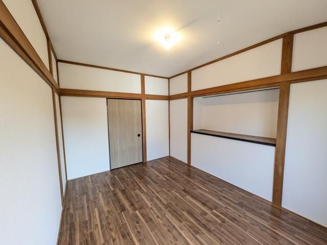 柏戸建の設備|使い勝手のいい寝室です