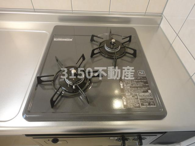 コンフォートMiltyのキッチン|２口コンロ