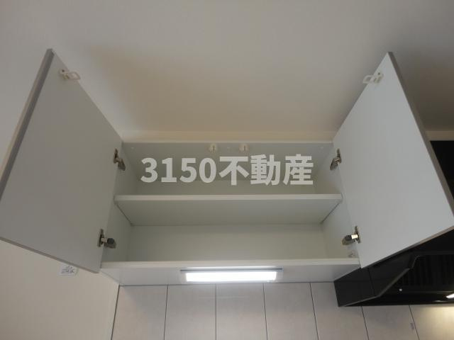 コンフォートMiltyのキッチン|上部収納（キッチン）