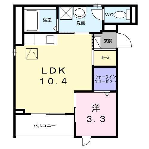 リラヴェール日吉の間取り|間取図