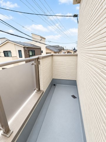 戸建 宇治市大久保町上ノ山のバルコニー