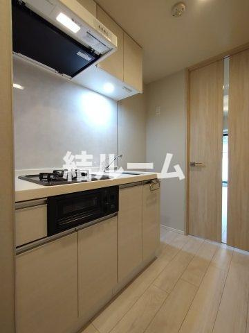 板橋区板橋４丁目の賃貸マンションのキッチン