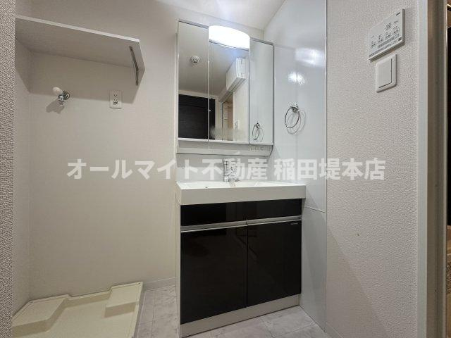川崎市多摩区堰３丁目の賃貸マンションの洗面所|
