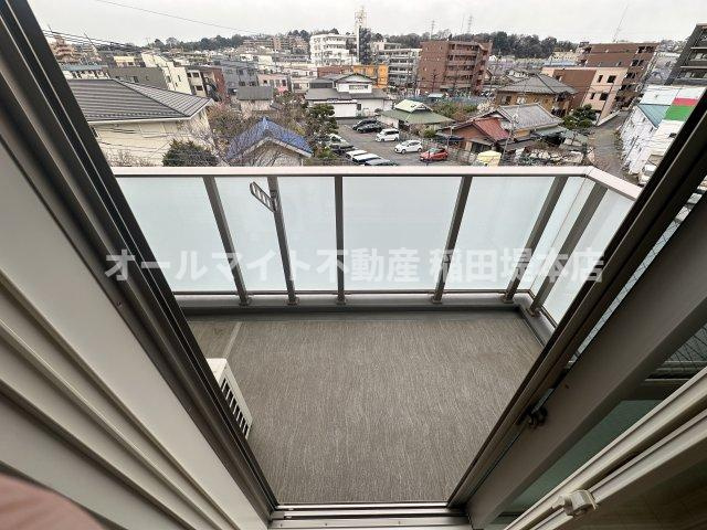 川崎市多摩区堰３丁目の賃貸マンションのバルコニー|
