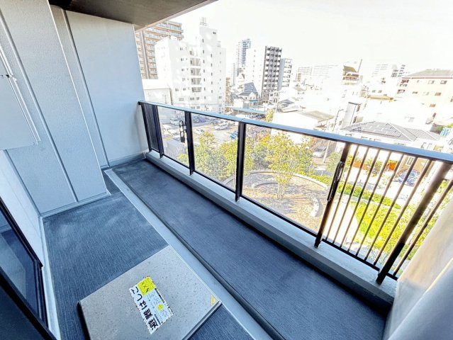 シティタワー梅田東のバルコニー|高い建物がないので風通しが良く快適な住環境！