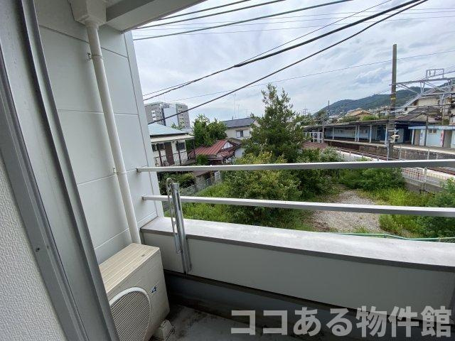 パロス月見山ノースヒルのバルコニー