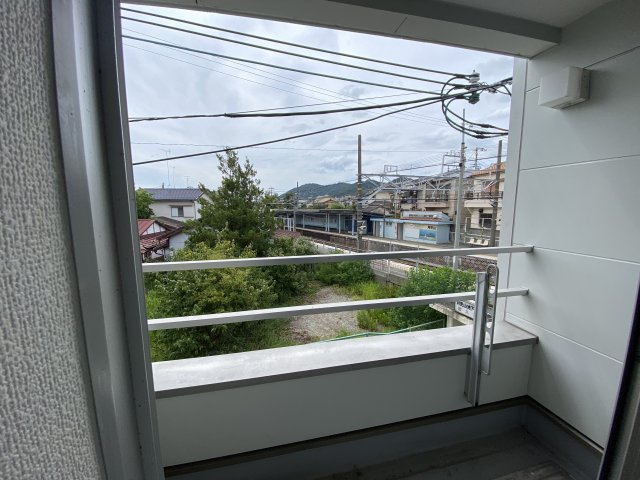 パロス月見山ノースヒルのバルコニー
