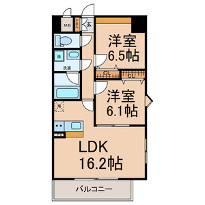 CASA　GRIGIO　　刈谷市近郊の賃貸ならクラスホーム刈谷店の間取り