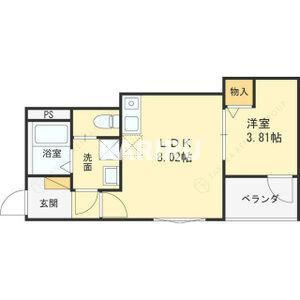 仮称）諏訪1丁目共同住宅の間取り