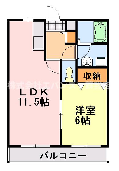 【間取り】 | ピースコート | 使いやすい間取りです