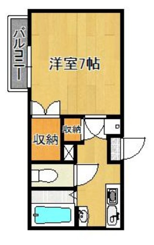 パレスユキの間取り