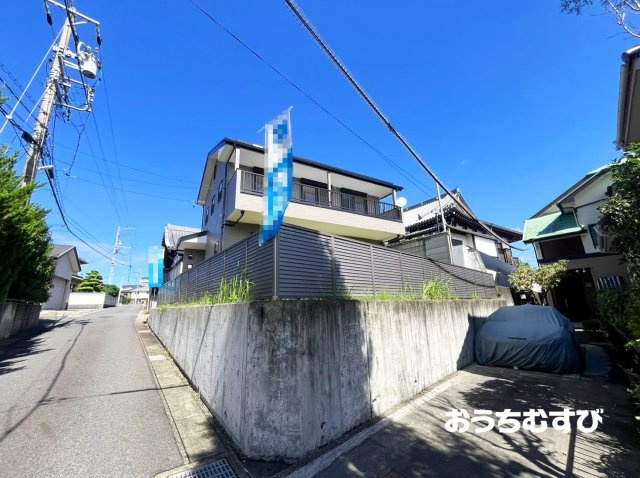 尾張旭市庄南町４丁目の前面道路含む現地写真