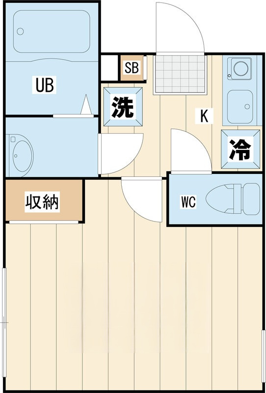 DaisonⅧ浦安の間取り