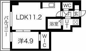 ビエラコート岸部中の間取り