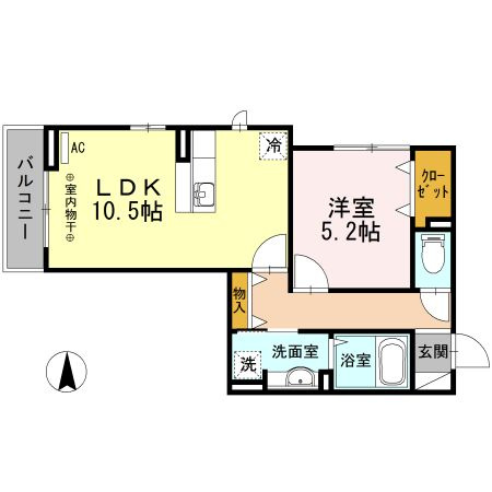 ステラカーサの間取り