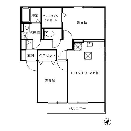 【間取り】 | グリーンアヴェニューH(グリーンアヴェニューエイチ)