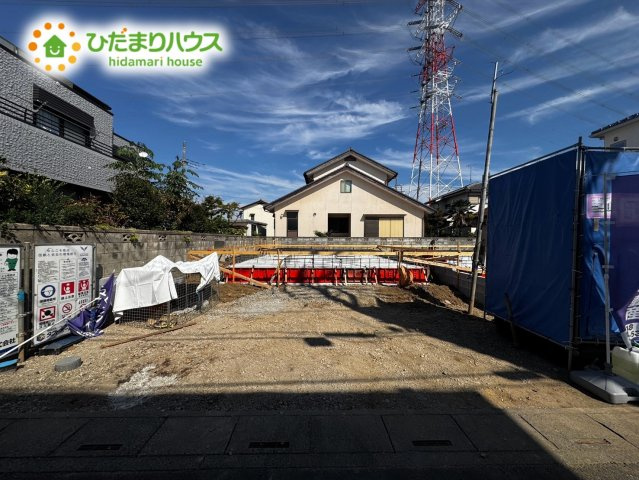 上尾市上34期　新築戸建　グラファーレ01の駐車場|10/12　撮影