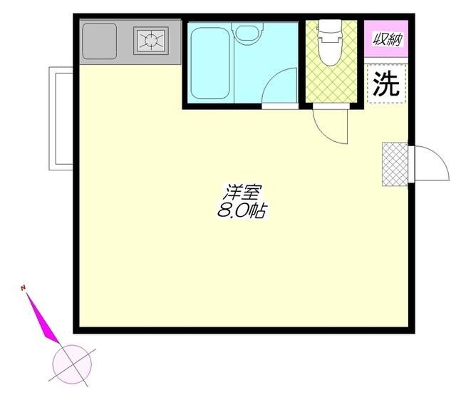 鈴木ビルの間取り