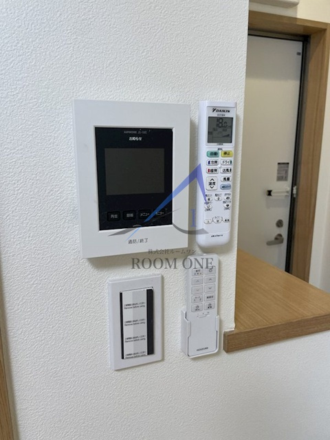 ルミエールKRM目黒 のセキュリティ|モニター付インターホンです。