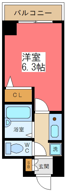 菱和パレス明大前壱番館の間取り