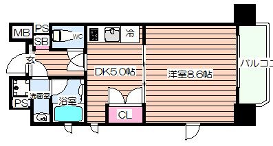 【間取り】 | 天満泉マンション