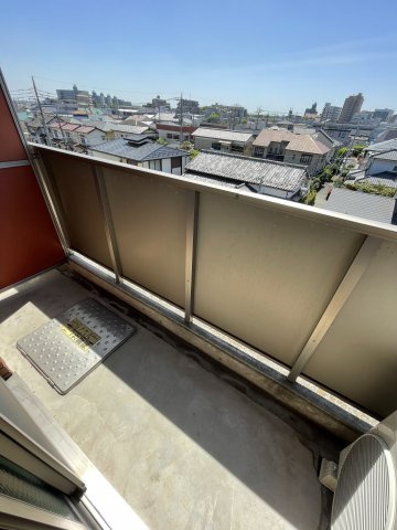 モンシャトー参番館のバルコニー