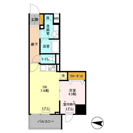 【間取り】 | フェリス コート