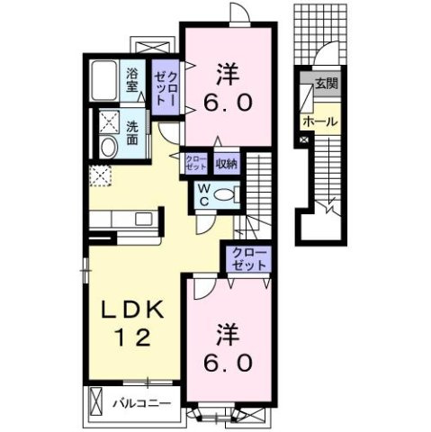 フェリークスの間取り