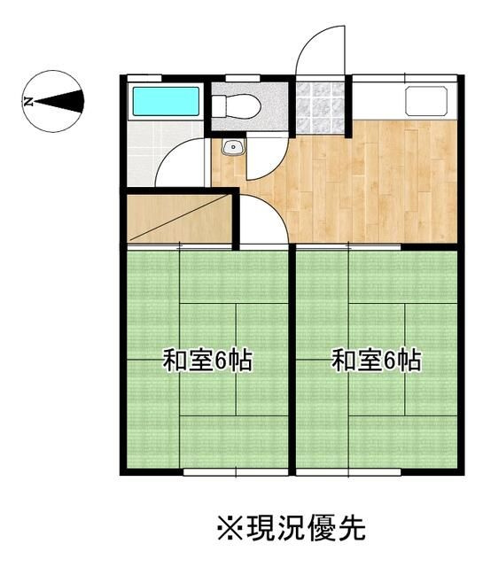 シティハイム笠間の間取り