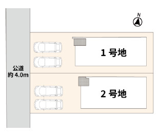 アイパッソの家／南区砂原町3期2号地の区画図