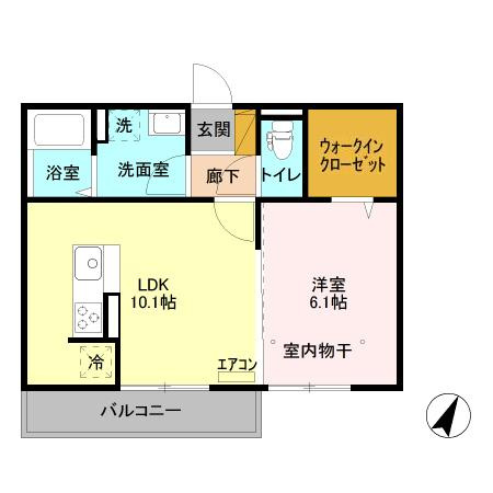 【間取り】 | ライフマンションA・B B