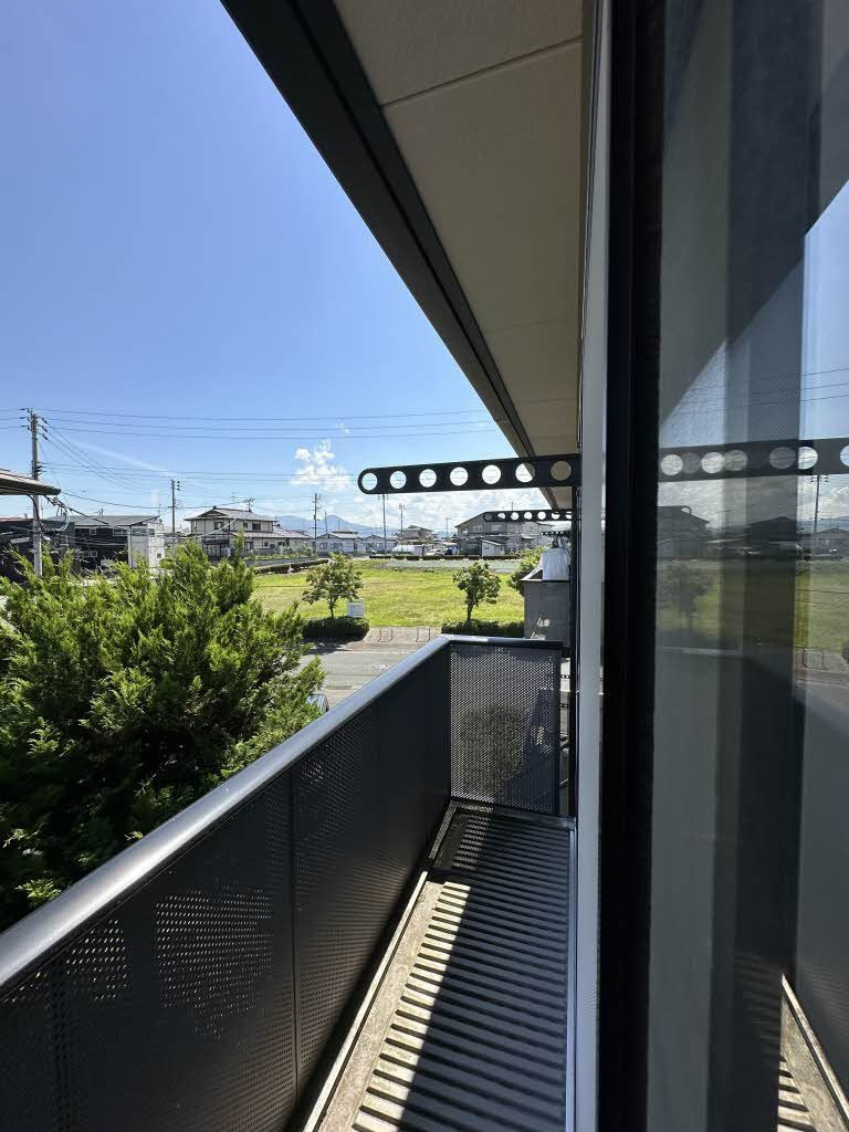 レオーネ Ａ館のバルコニー