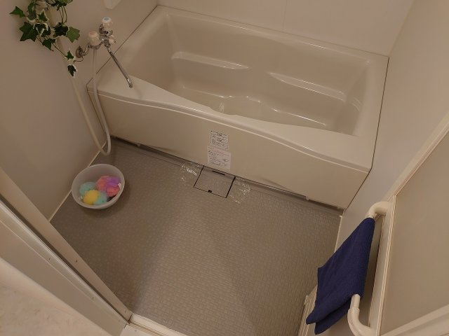 アクアライブラの浴室