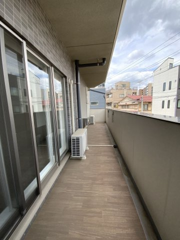 アルファコート亀戸２のバルコニー