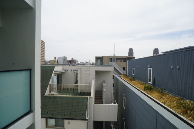 プライムメゾン亀戸の展望|バルコニー正面の眺望