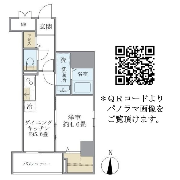 シティフォレスト森下の間取り
