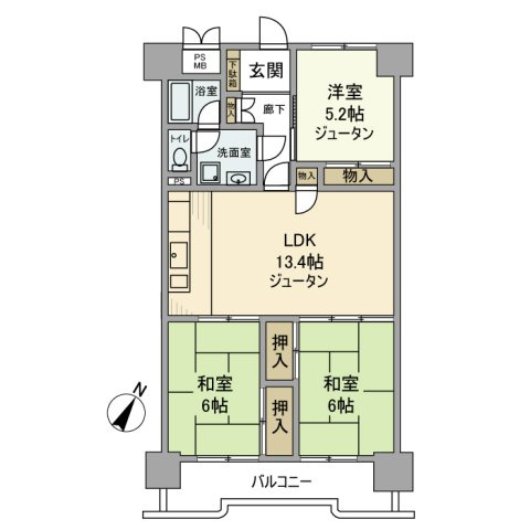 シティコープ豊洲の間取り