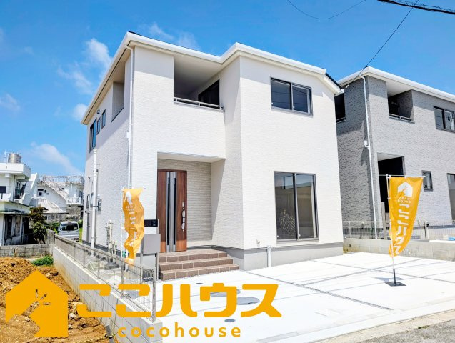 読谷村比謝　リーブルガーデン　新築戸建て　全2棟　1号棟の外観|長期優良住宅認定物件です！
