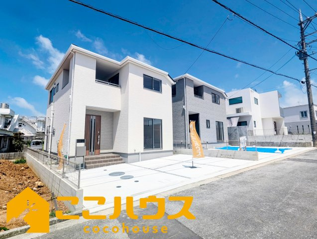 読谷村比謝　リーブルガーデン　新築戸建て　全2棟　1号棟の外観|長期優良住宅認定物件です！
