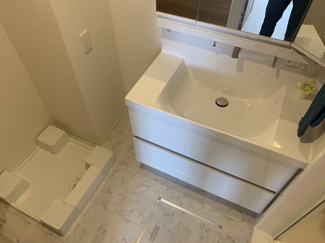 アルブルコートの洗面所