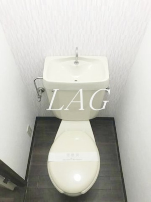 【トイレ】 | ドミ中屋 | トイレです。