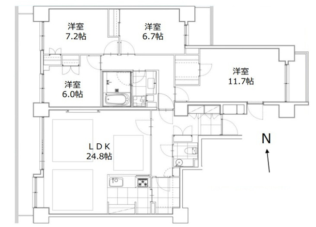 【間取り】 | 芦花公園プレスティージュ