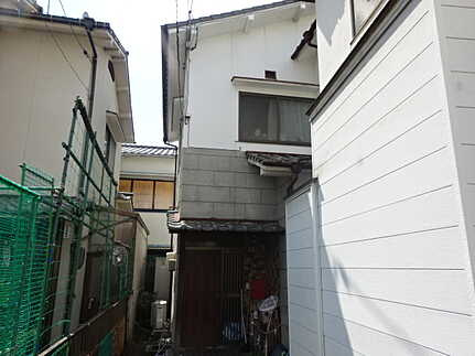 南区皆実町6丁目中古戸建の前面道路含む現地写真