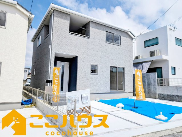 読谷村比謝　リーブルガーデン　新築戸建て　全2棟　2号棟の外観|設計・建設性能評価書取得物件です！
