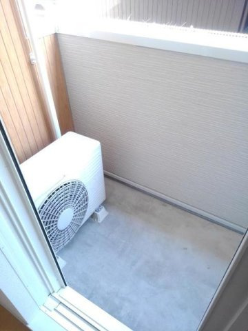 メゾン　ド　クレールＢのバルコニー|落ち着いた時間を過ごせるバルコニーです
